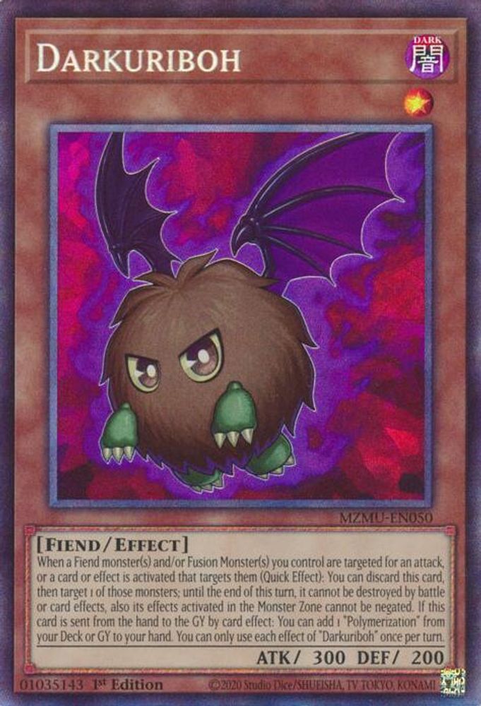Darkuriboh (Collector's Rare) (MZMU-EN050) - Collector's Rare
