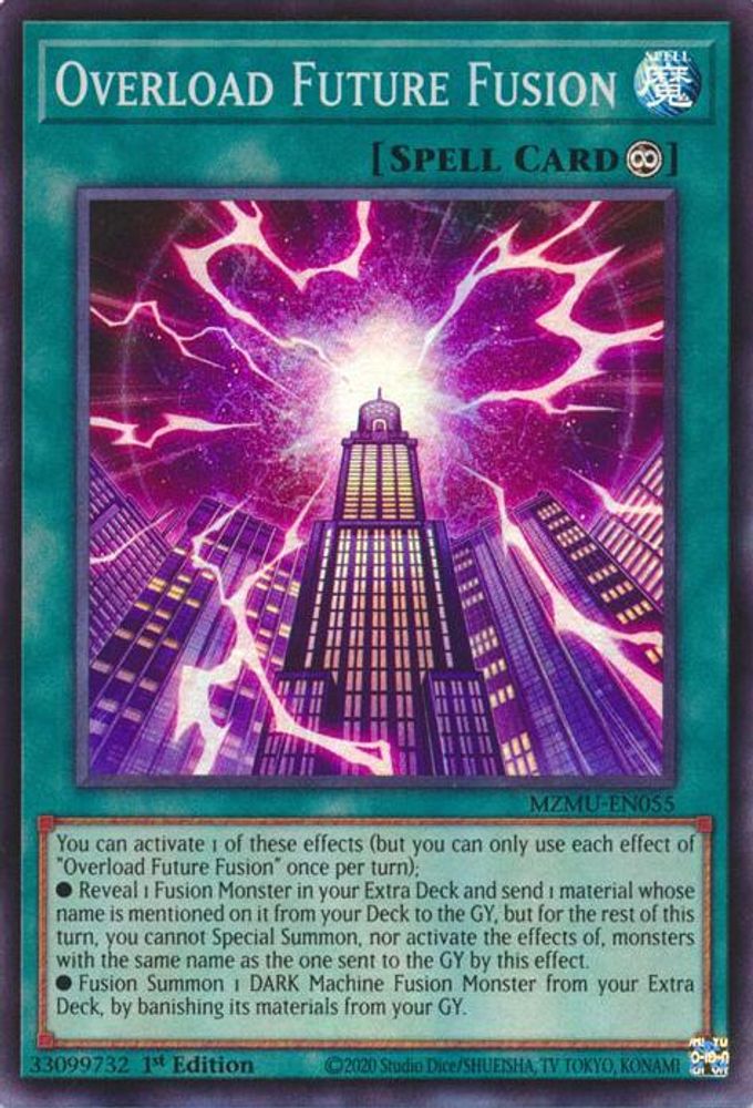 Overload Future Fusion (MZMU-EN055) - Super Rare