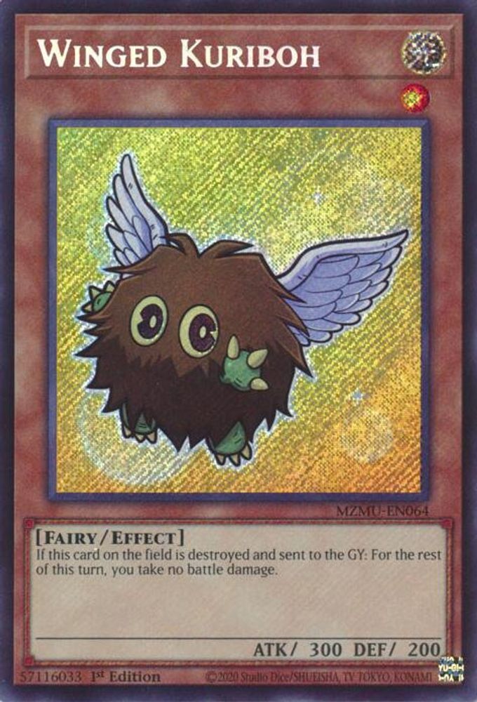 Winged Kuriboh (MZMU-EN064) - Secret Rare