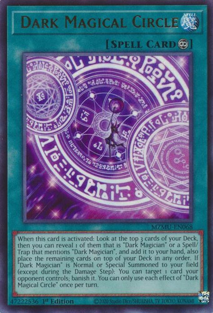 Dark Magical Circle (MZMU-EN068) - Ultra Rare