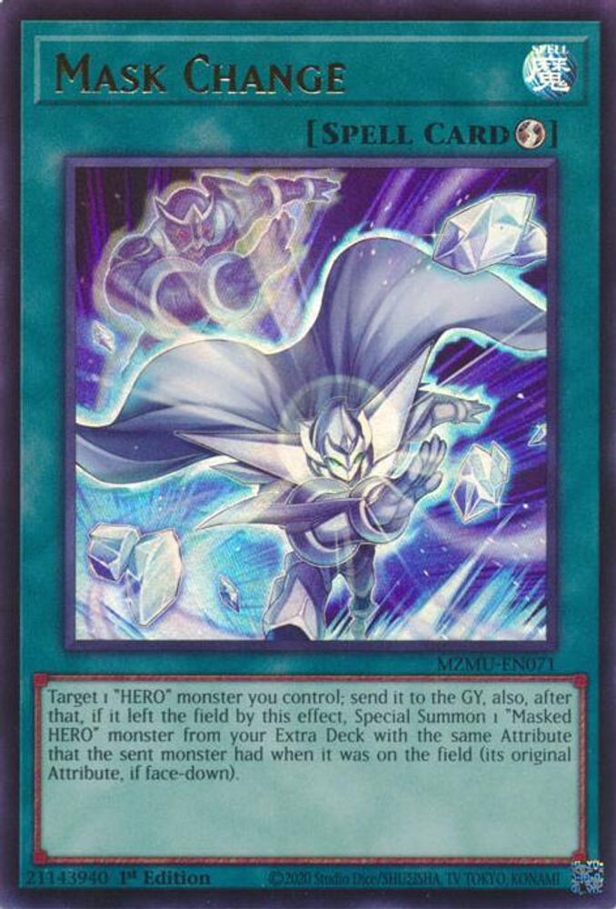 Mask Change (MZMU-EN071) - Ultra Rare