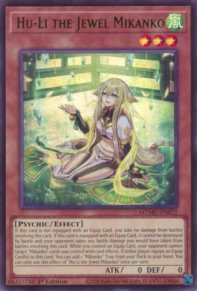 Hu-Li the Jewel Mikanko (MZMU-EN072) - Ultra Rare
