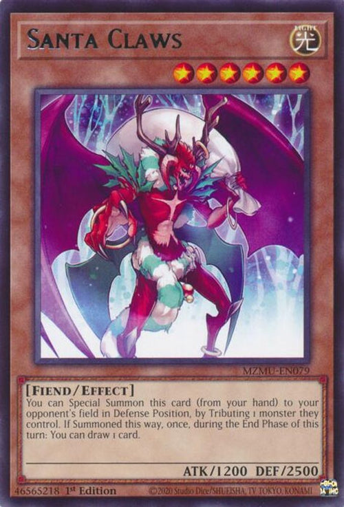 Santa Claws (MZMU-EN079) - Rare