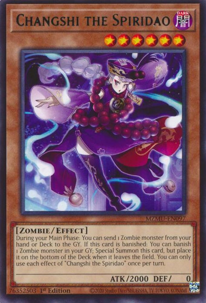 Changshi the Spiridao (MZMU-EN097) - Rare