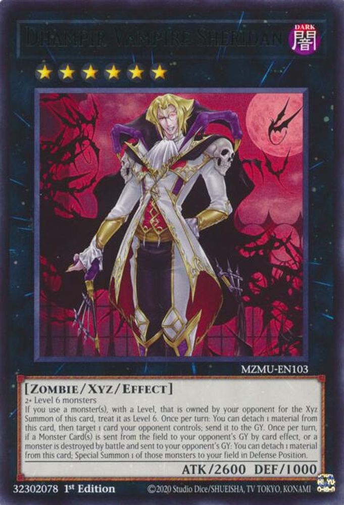 Dhampir Vampire Sheridan (MZMU-EN103) - Rare