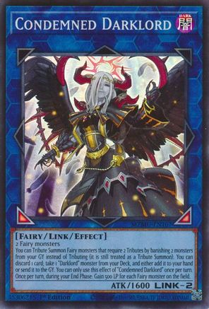 Condemned Darklord (MZMU-EN107) - Maze of Muertos 1st Edition