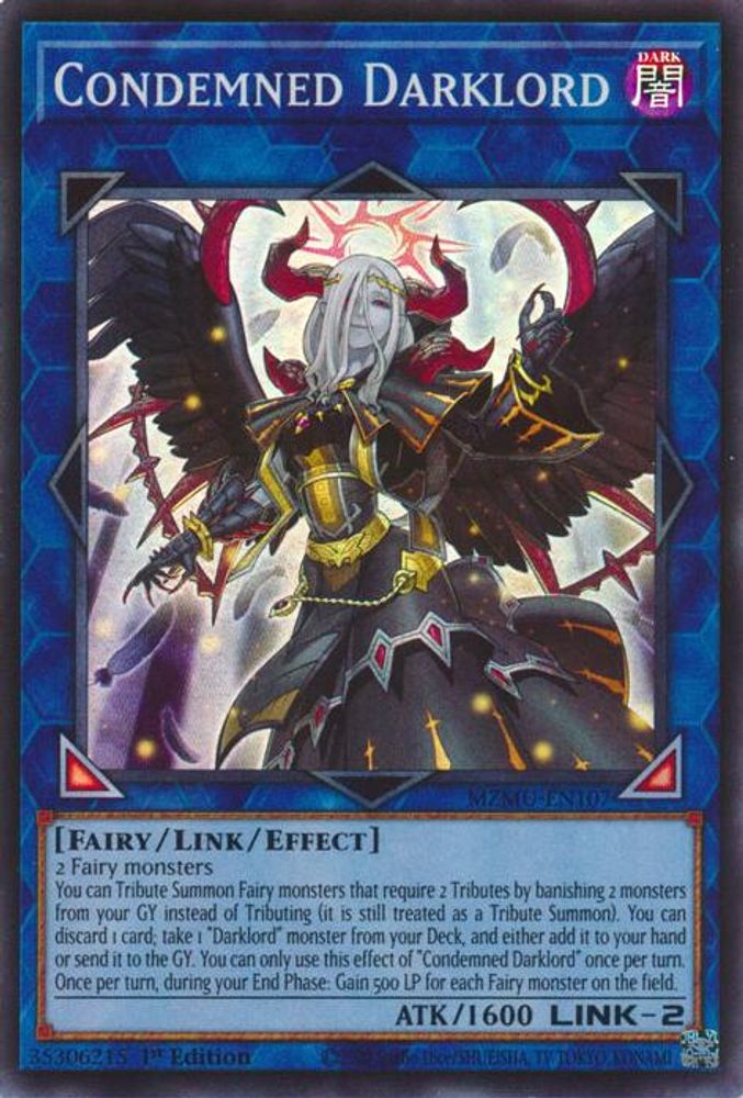 Condemned Darklord (MZMU-EN107) - Super Rare