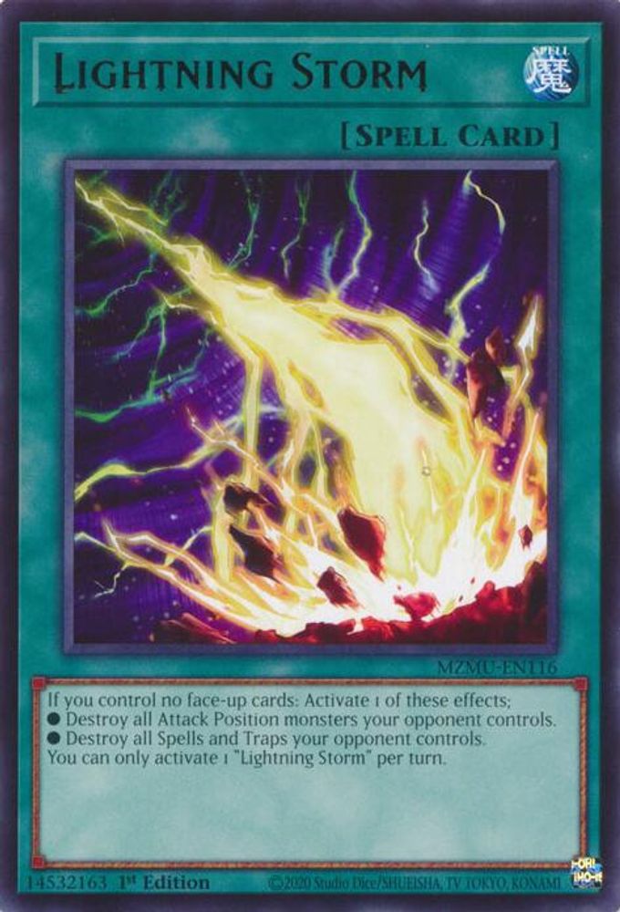 Lightning Storm (MZMU-EN116) - Rare