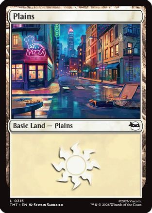 Plains (0315) (TMT-315) - Teenage Mutant Ninja Turtles Foil