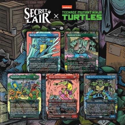 Secret Lair Drop: Secret Lair x Teenage Mutant Ninja Turtles: The Mighty Mutanimals - Non-Foil Edition