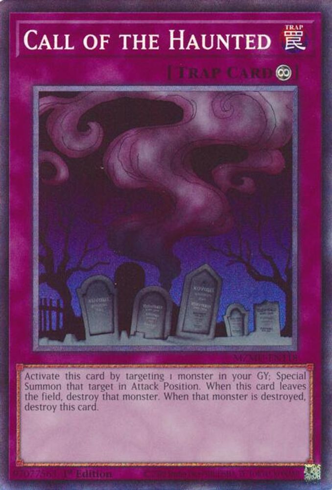 Call of the Haunted (Collector's Rare) (MZMU-EN118) - Collector's Rare