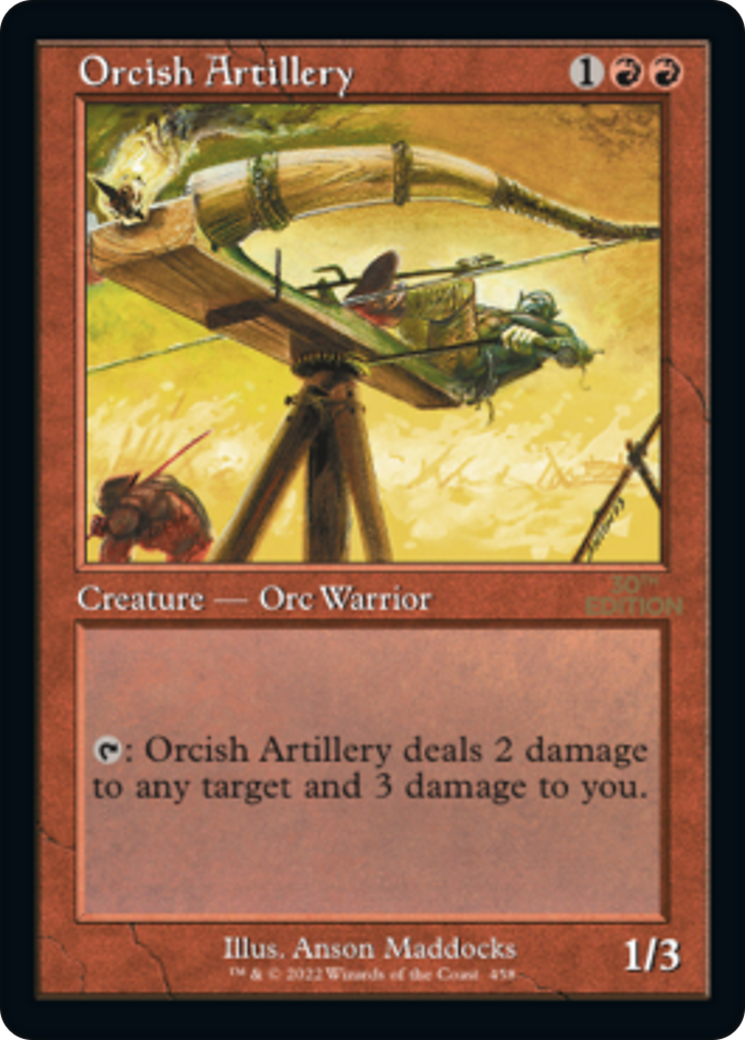 Artillerie orque (rétro) [édition 30e anniversaire] 