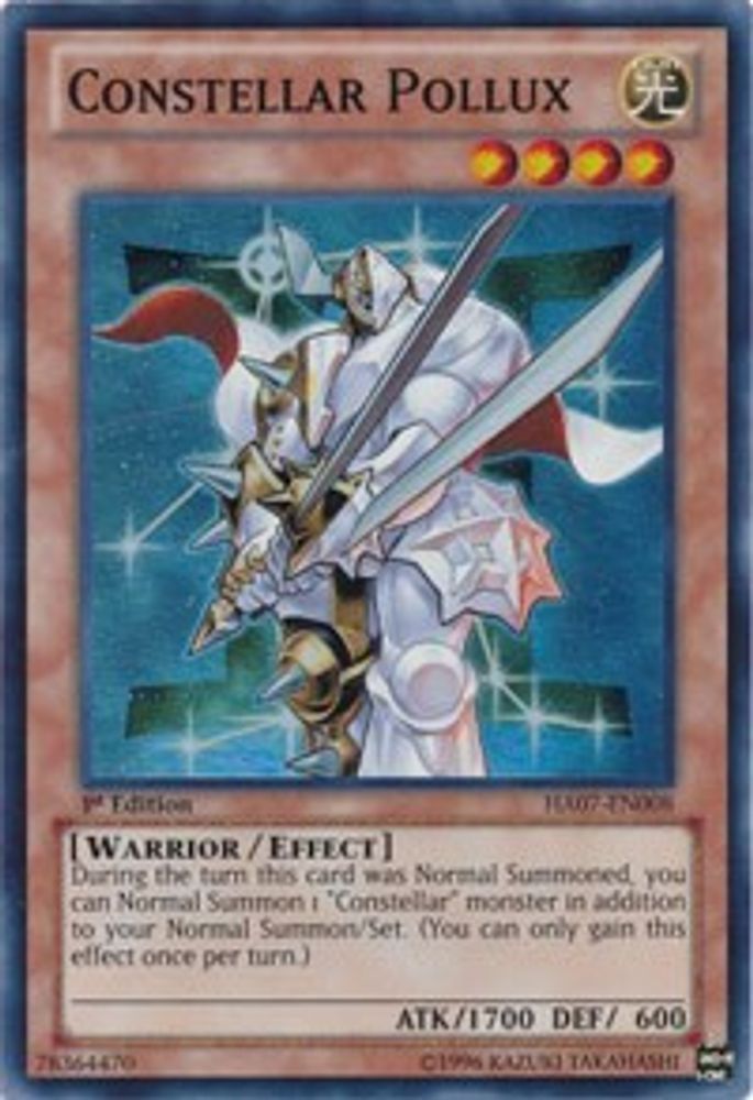 Constellaire Pollux [HA07-EN008] Super Rare 