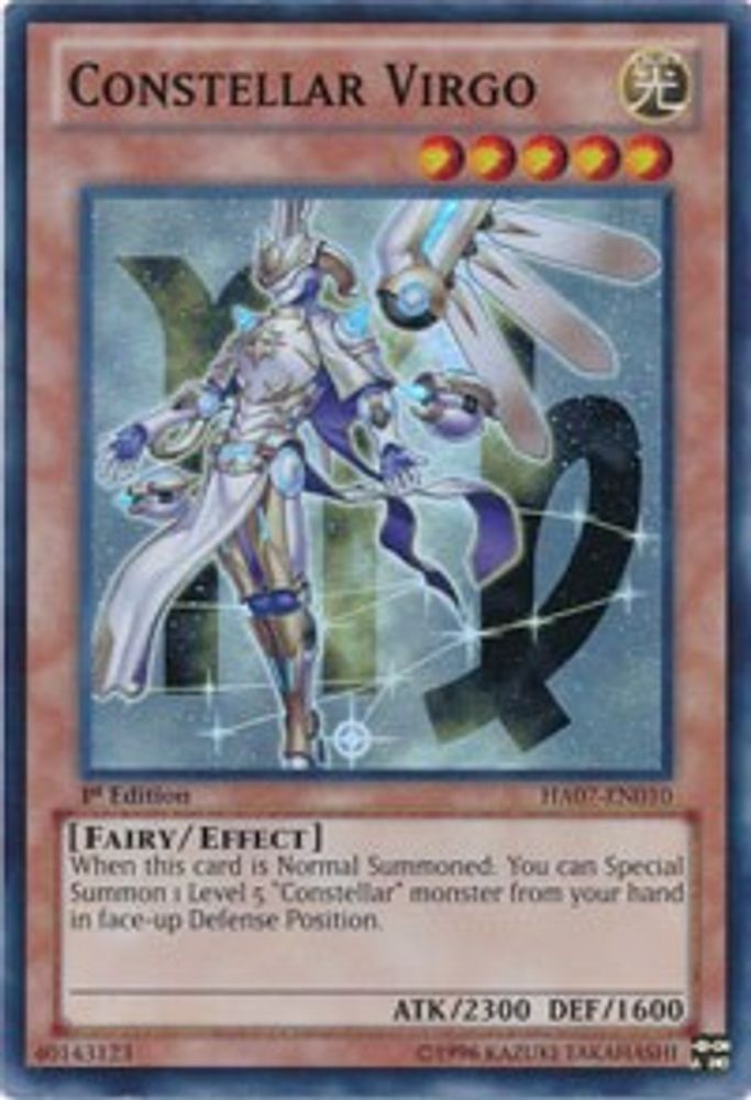 Constellaire Vierge [HA07-EN010] Super Rare 