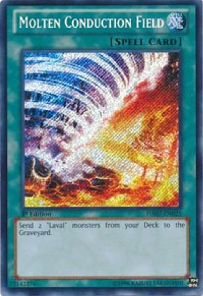 Molten Conduction Field (HA07-EN025) - Secret Rare