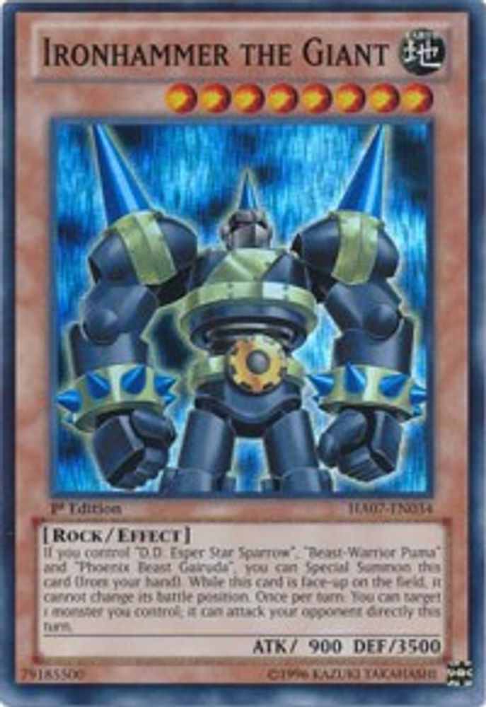 Ironhammer the Giant (HA07-EN034) - Super Rare