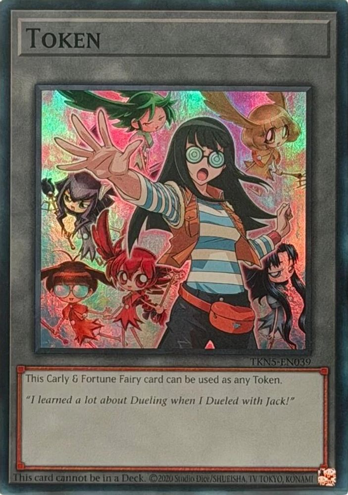 Token: Carly & Fortune Fairy (TKN5-EN039) - Super Rare