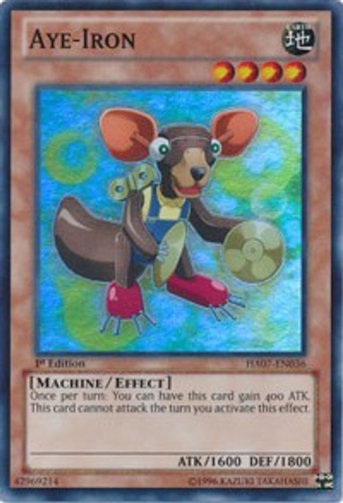 Aye-Iron [HA07-EN036] Super Rare 