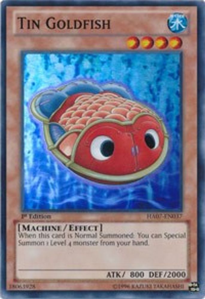 Poisson rouge en étain [HA07-EN037] Super Rare 
