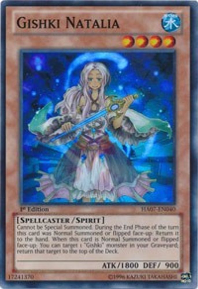 Gishki Natalia [HA07-EN040] Super Rare 