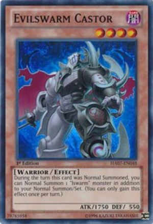 Castor Evilswarm [HA07-EN048] Super Rare 