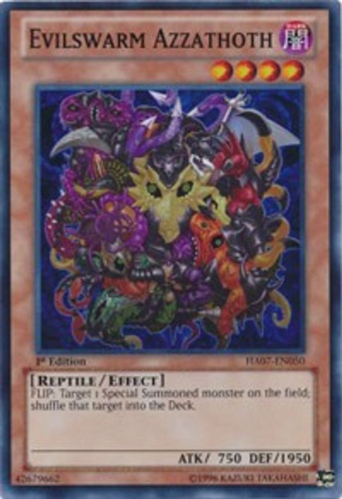 Evilswarm Azzathoth [HA07-EN050] Super Rare 
