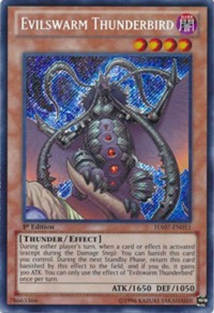 Evilswarm Thunderbird (HA07-EN051) - Secret Rare