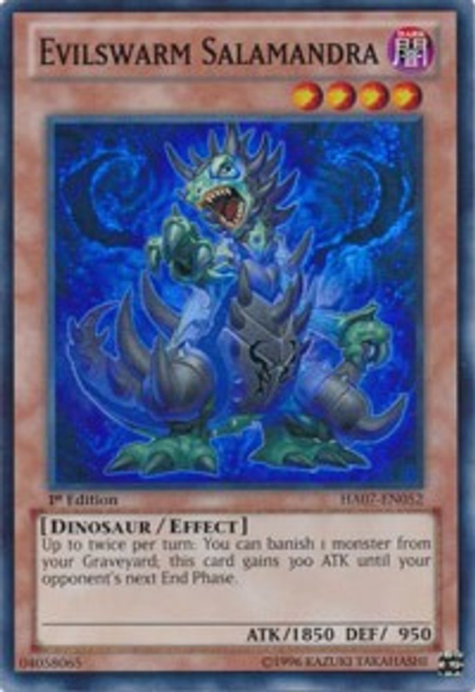Evilswarm Salamandra (HA07-EN052) - Super Rare