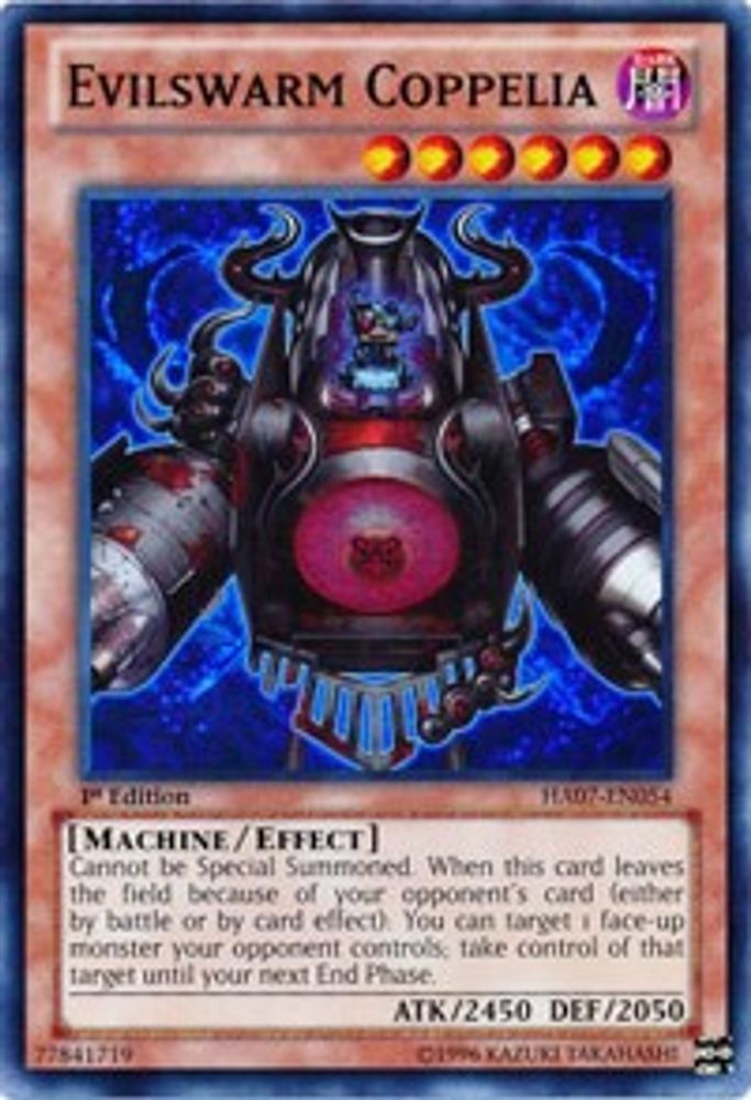 Coppelia de l'Evilswarm [HA07-EN054] Super Rare 