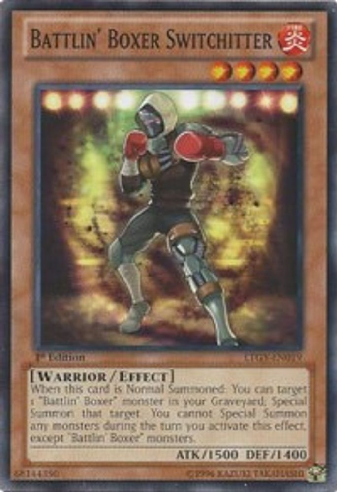 Battlin' Boxer Switchitter (LTGY-EN019) - Common