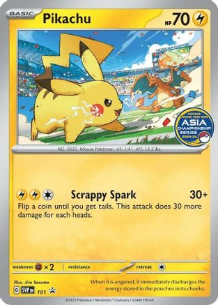Pikachu (Asia Championship Series 23-24) 101  - Promo