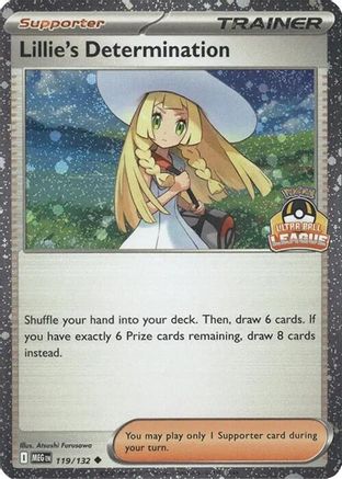 Lillie's Determination (Ultra Ball League) 119  - Holofoil - Uncommon