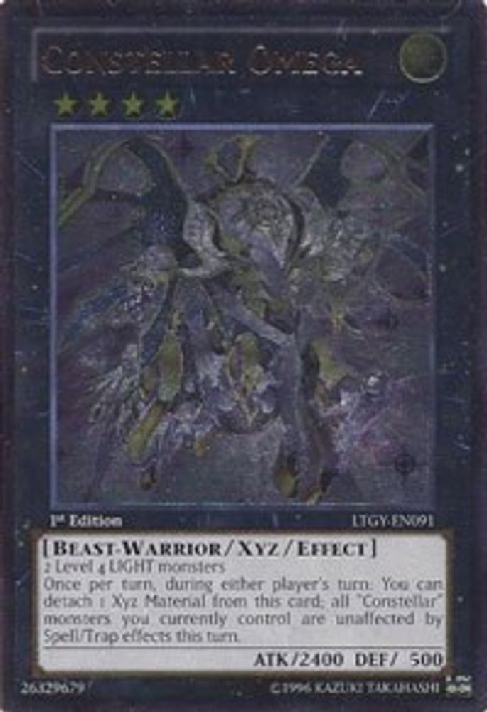 Constellaire Omega [LTGY-EN091] Ultime Rare 