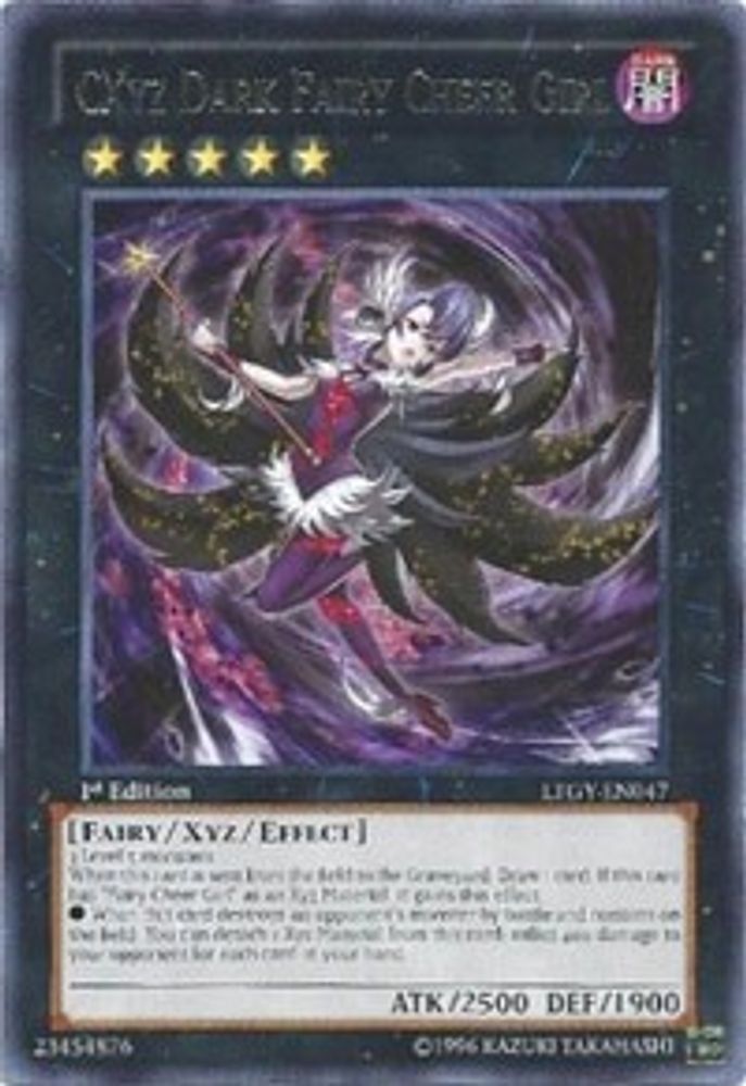 CXyz Dark Fairy Cheer Girl (LTGY-EN047) - Rare