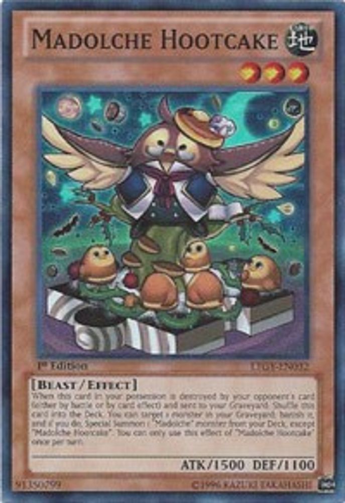 Madolche Hootcake (LTGY-EN032) - Super Rare