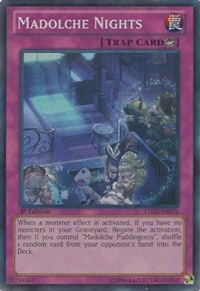 Madolche Nights (LTGY-EN076) - Super Rare