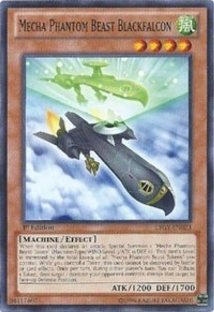 Mecha Phantom Beast Blackfalcon [LTGY-EN023] Commun 