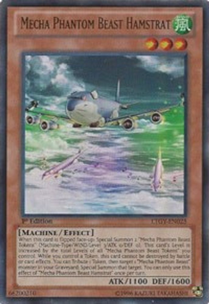 Mecha Phantom Beast Hamstrat [LTGY-EN025] Ultra Rare 