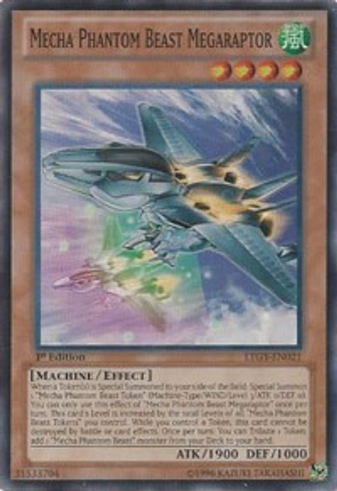 Mecha Phantom Beast Megaraptor [LTGY-EN021] Super Rare 