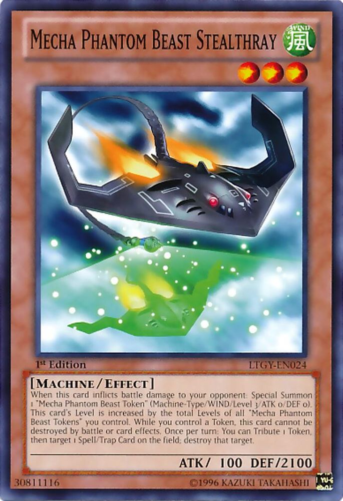 Mecha Phantom Beast Stealthray (LTGY-EN024) - Common