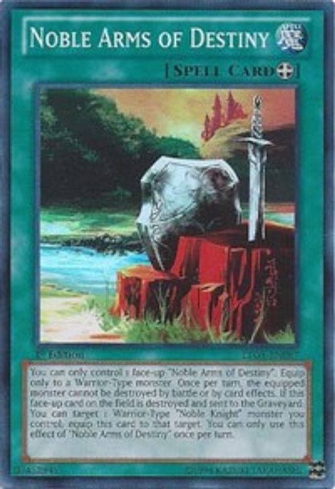 Noble Arms of Destiny (LTGY-EN087) - Super Rare