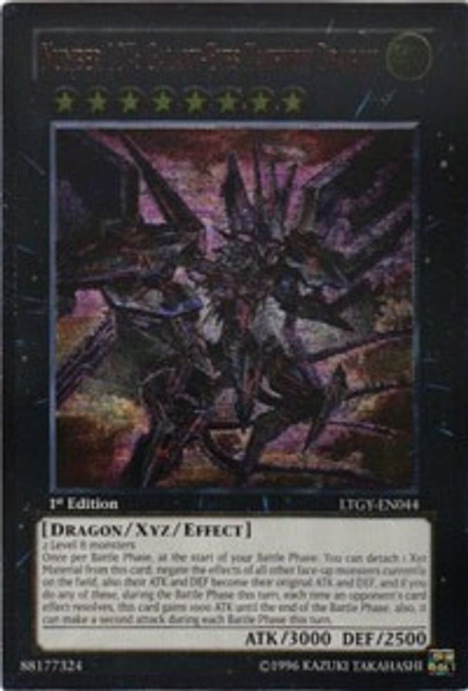 Number 107: Galaxy-Eyes Tachyon Dragon (UTR) (LTGY-EN044) - Ultimate Rare