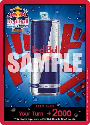 DON!! Card (Red Bull Double Don!!) - DON!!