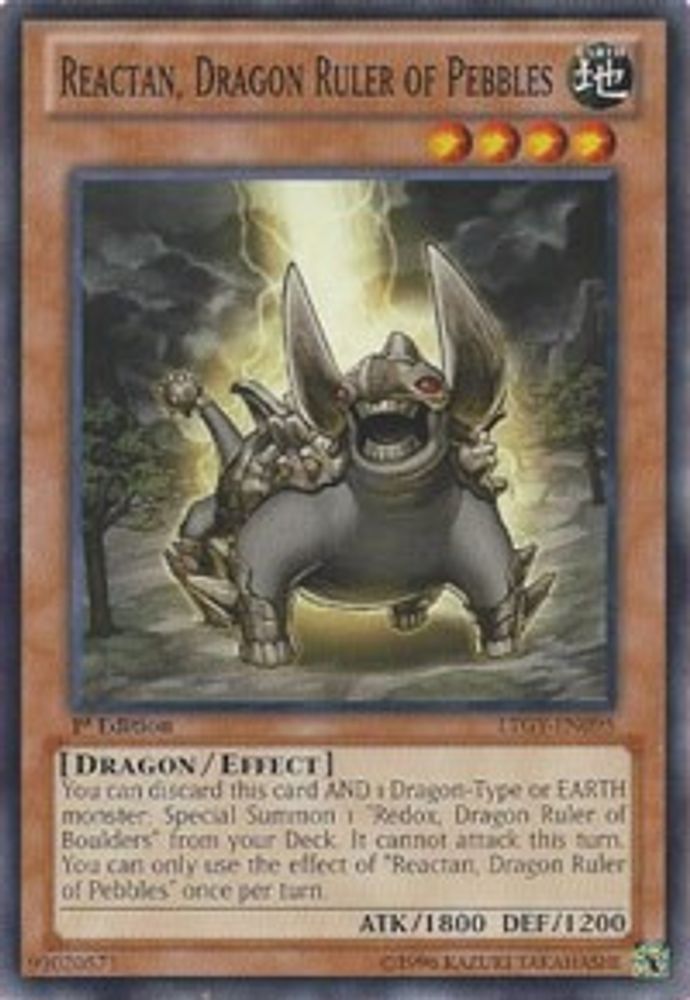 Reactan, Dragon Maître des Cailloux [LTGY-EN095] Commun 