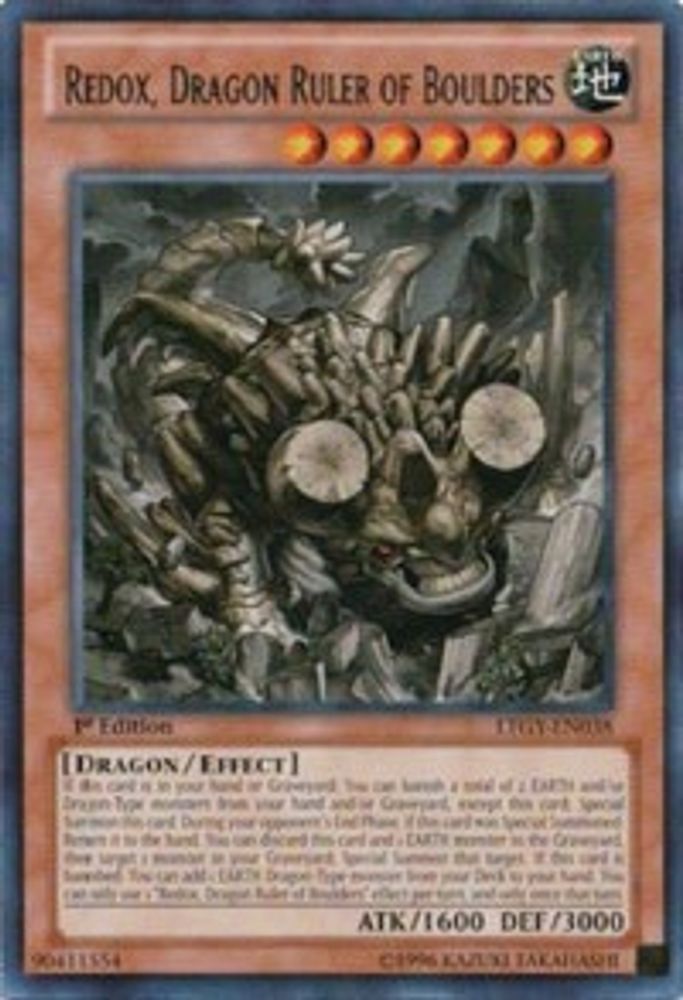 Redox, dragon souverain des rochers [LTGY-EN038] Rare 