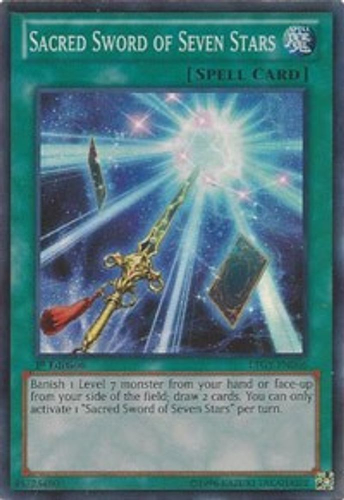 Épée sacrée des sept étoiles [LTGY-EN066] Super Rare 