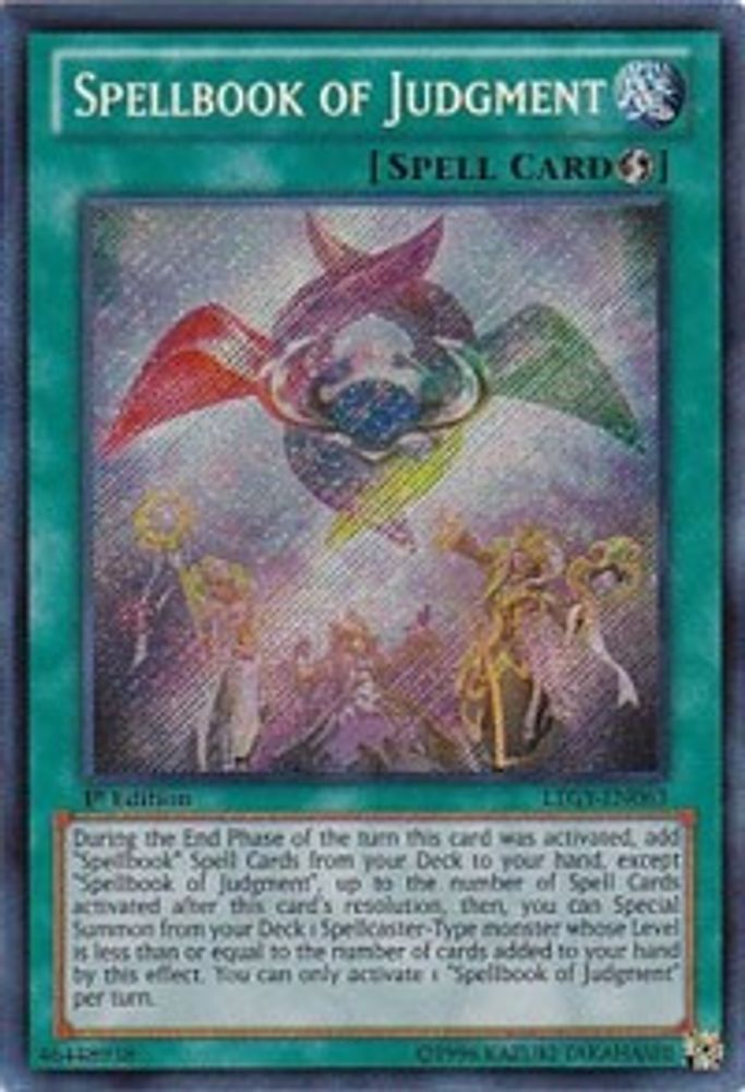 Livre de sorts du jugement [LTGY-EN063] Secret Rare 