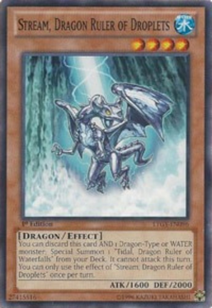 Stream, Dragon Ruler of Droplets (LTGY-EN096) - Common
