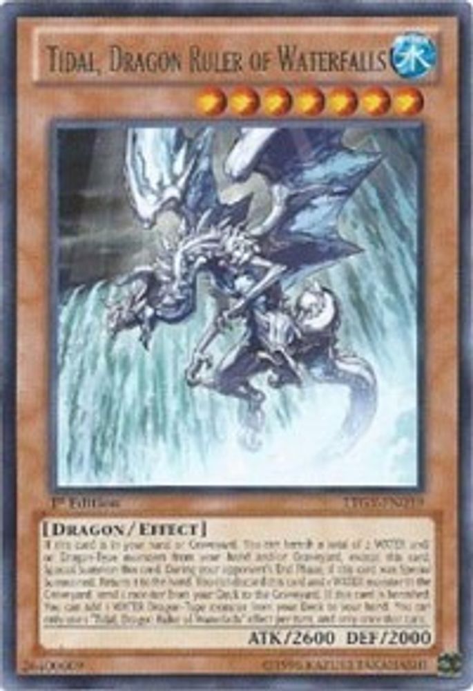 Tidal, Dragon Ruler of Waterfalls (LTGY-EN039) - Rare