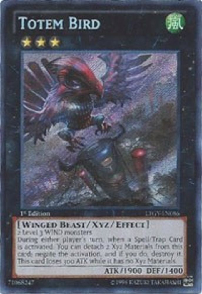 Totem Bird (LTGY-EN086) - Secret Rare